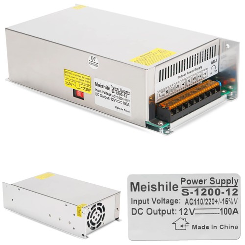 12v 100a 1200w power - 100a, supply