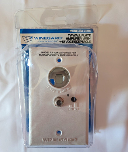 Winegard wall plate power - tv,