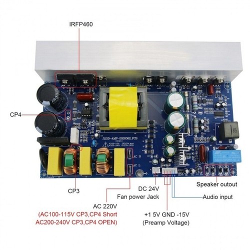 Class mono 1000w - class‑d,