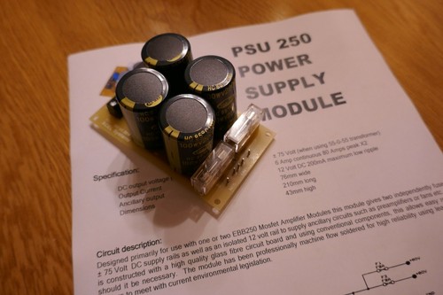 Ebb psu 250 dual - psu,