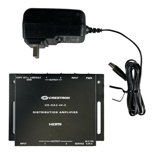Crestron da2 e - crestron, hd-da2-4k-e