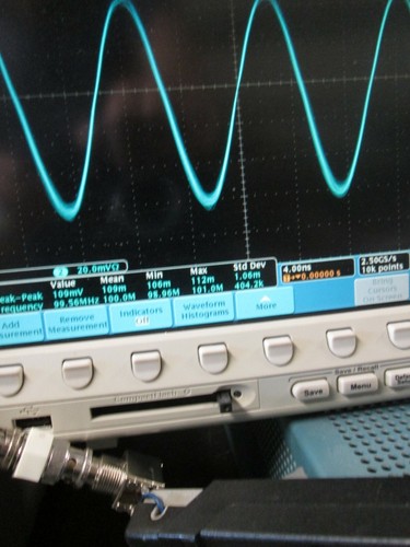 Oscilloscope current probe - oscilloscope,
