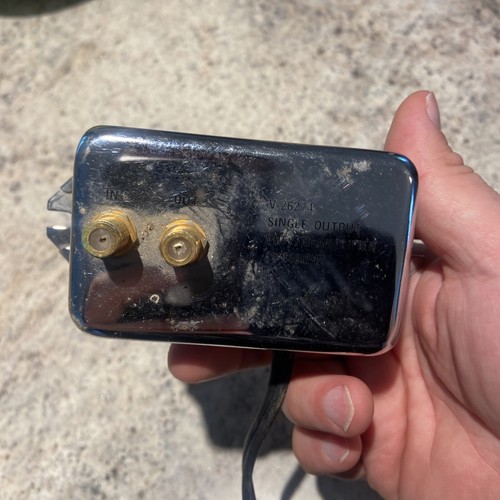 Single output vhf - single, amplifier
