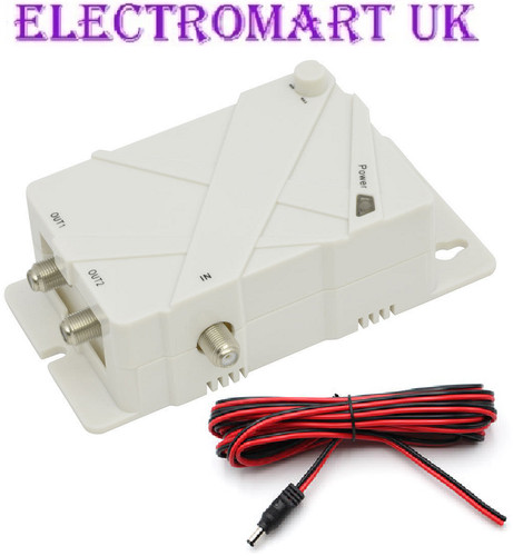 12v 24v input masthead aerial - input,