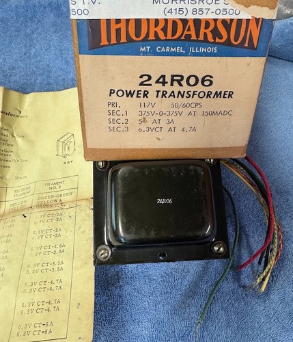 Thordarson 24ro6 vintage - 24ro6, tube